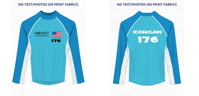 Custom Rash Guard (Kids, Women, Men) Long Sleeve Tuga