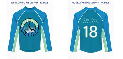 Custom Rash Guard (Kids, Women, Men) Long Sleeve Tuga