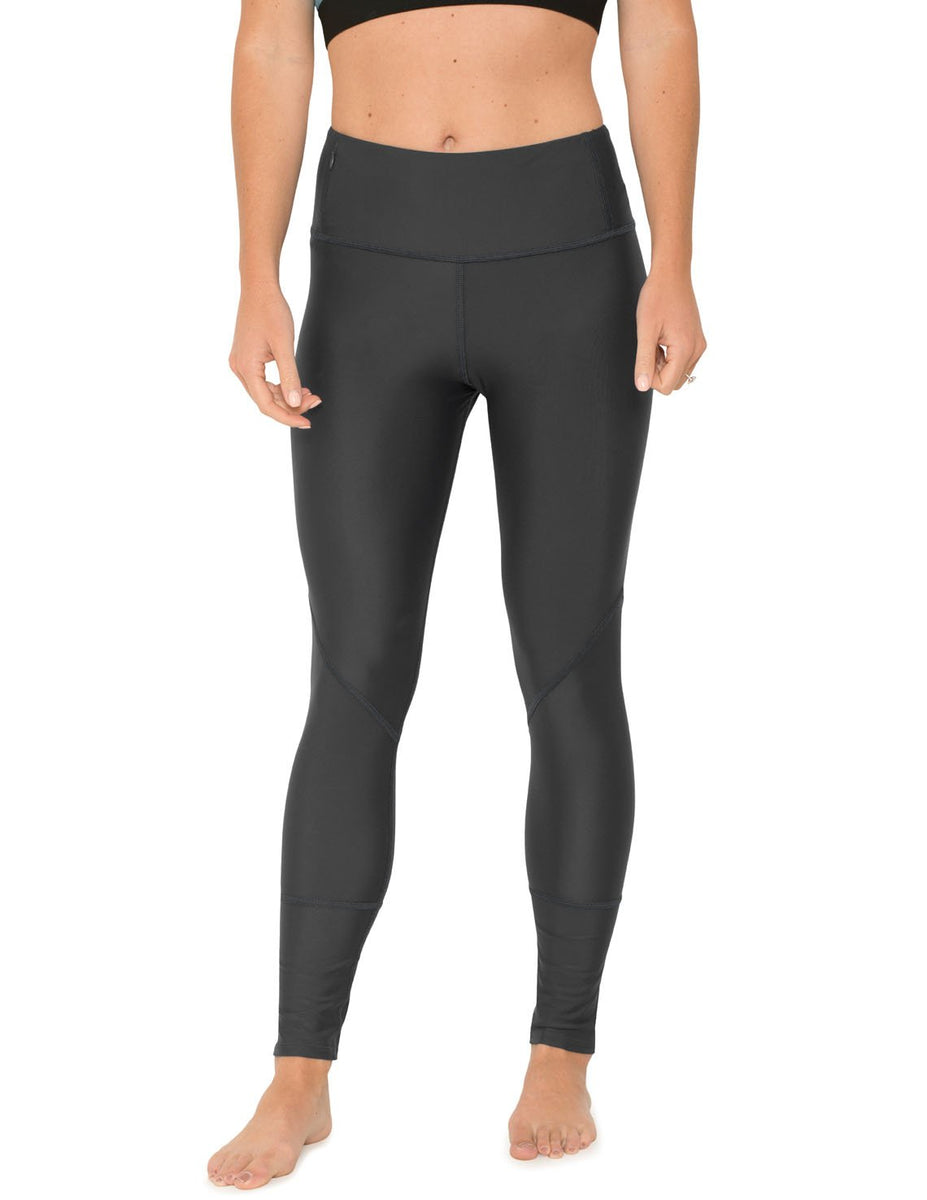 Women's Swim Legging (Regular & Plus Size) - Black